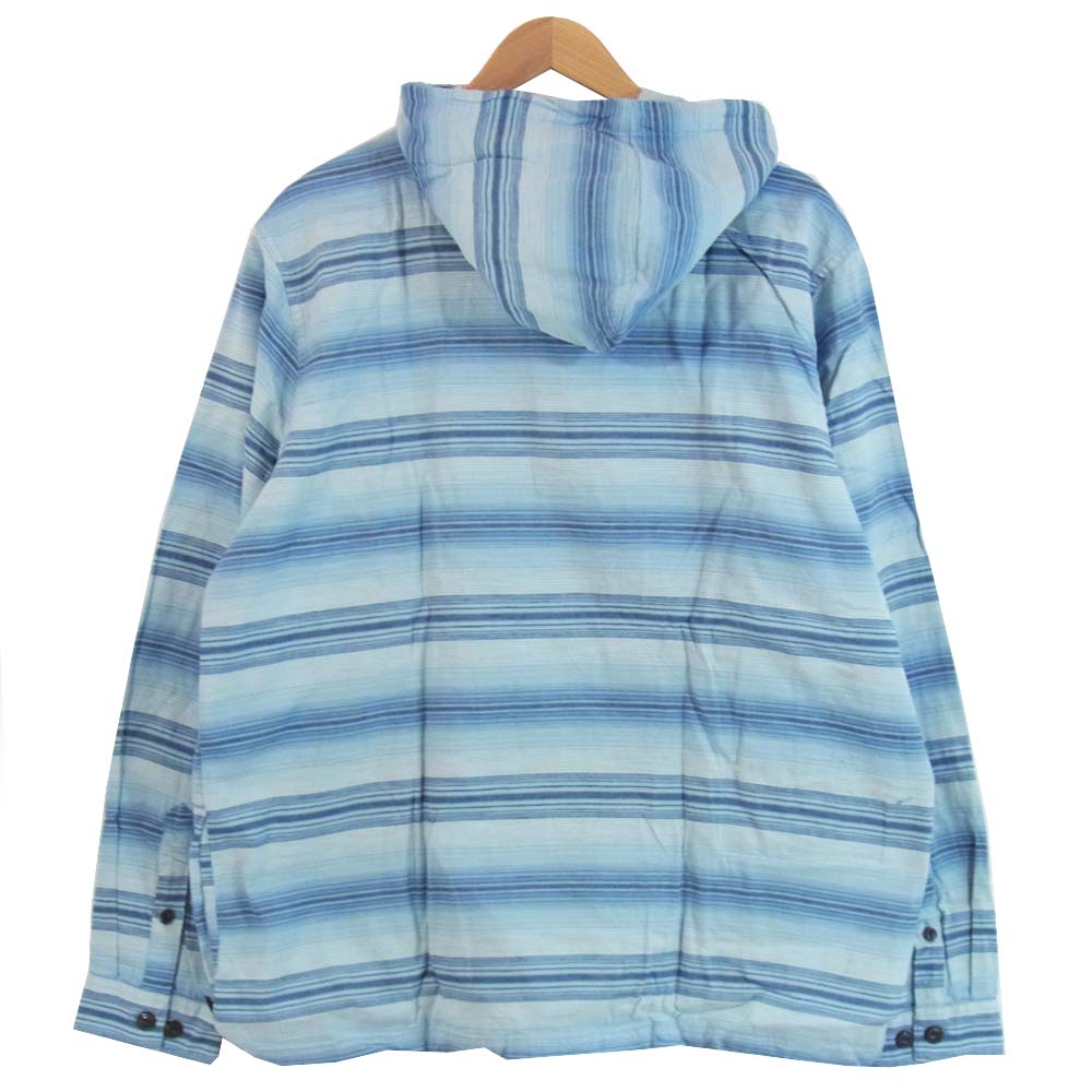 patagonia パタゴニア 20ss 53275 LW Fjord Flannel Hoody Big Sky Blue ライトウェイト フィヨルド フランネル フーディ Ｌ ブルー系 L【新古品】【未使用】【中古】
