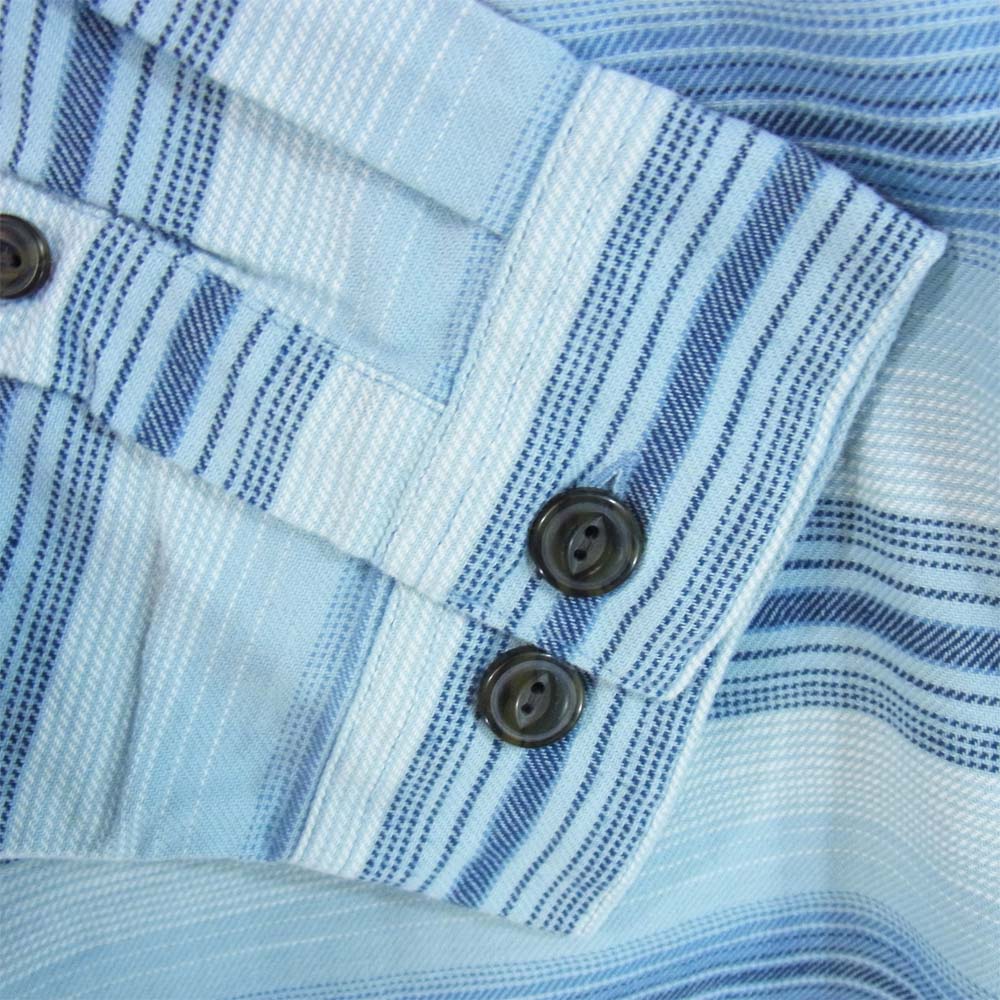 patagonia パタゴニア 20ss 53275 LW Fjord Flannel Hoody Big Sky Blue ライトウェイト フィヨルド フランネル フーディ Ｌ ブルー系 L【新古品】【未使用】【中古】