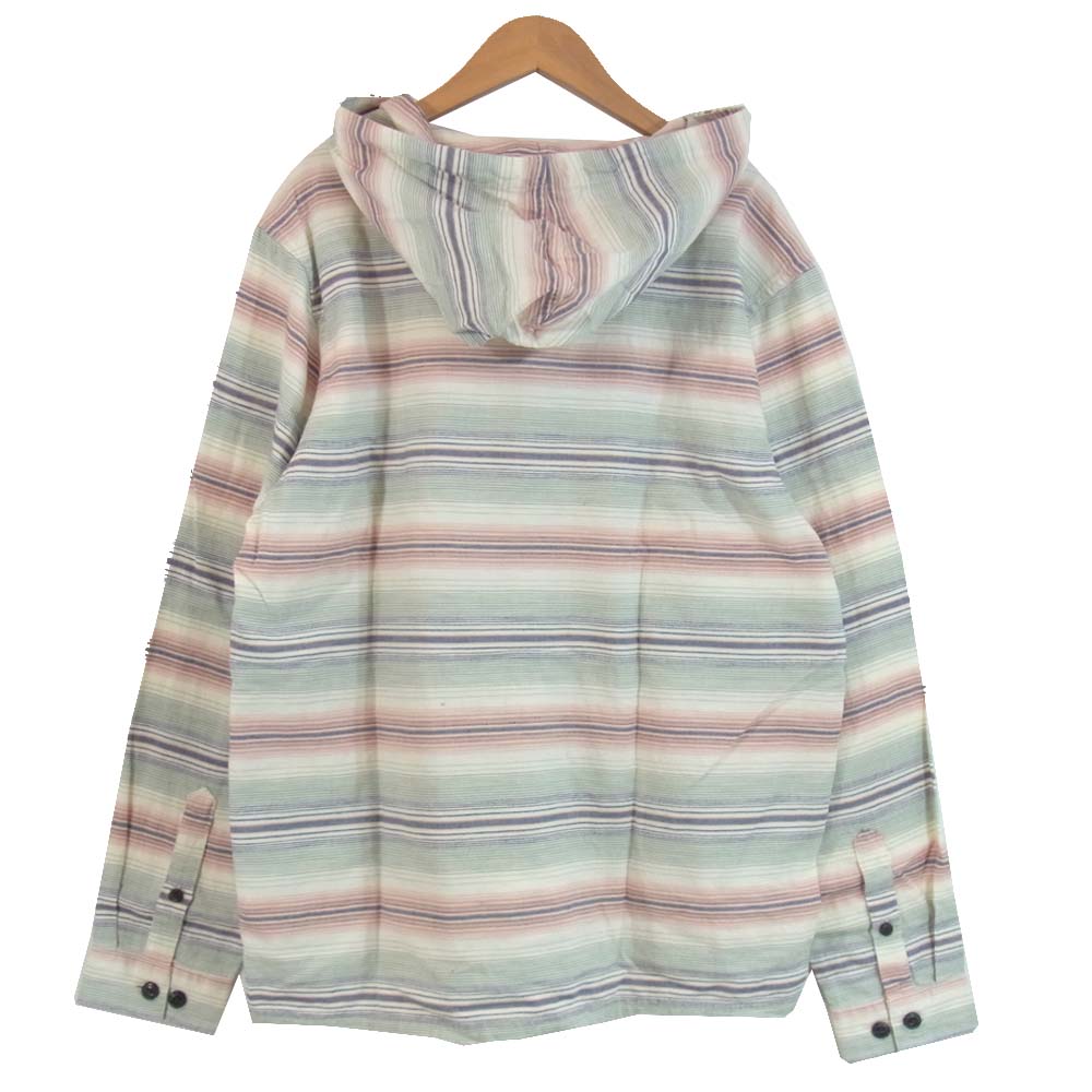patagonia パタゴニア 20ss 53275 LW Fjord Flannel Hoody White Wash ライトウェイト フィヨルド フランネル フーディ Ｍ マルチカラー系 M【新古品】【未使用】【中古】