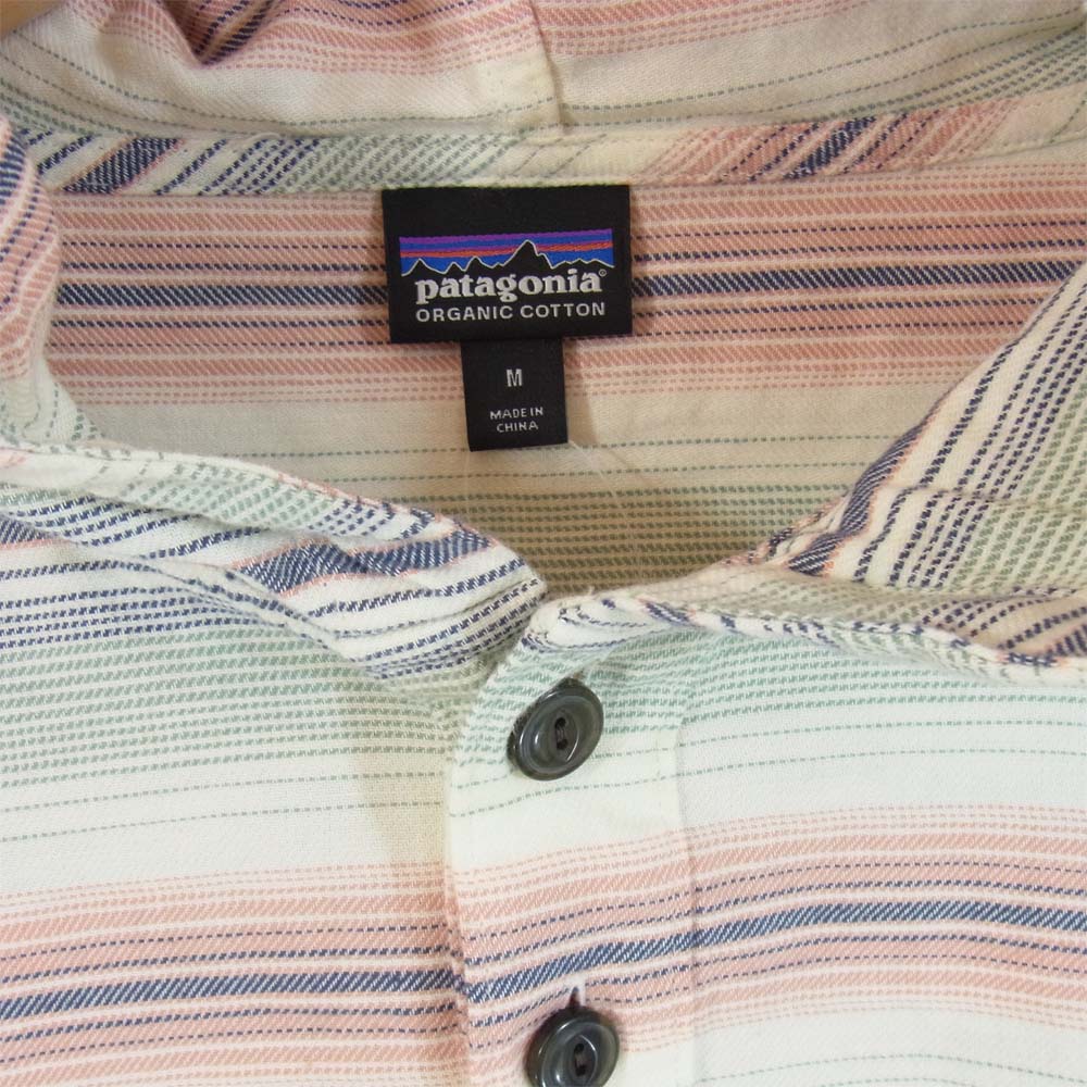 patagonia パタゴニア 20ss 53275 LW Fjord Flannel Hoody White Wash ライトウェイト フィヨルド フランネル フーディ Ｍ マルチカラー系 M【新古品】【未使用】【中古】