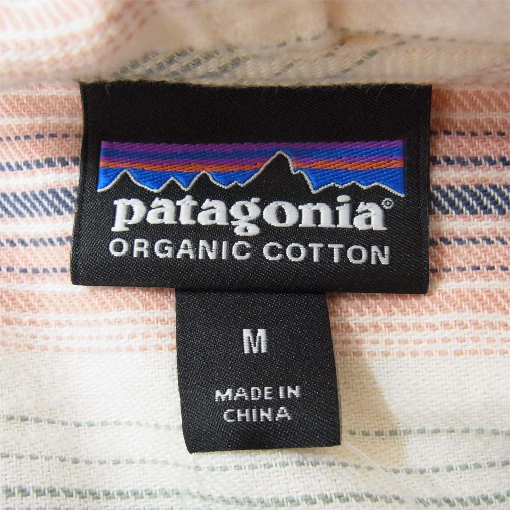 patagonia パタゴニア 20ss 53275 LW Fjord Flannel Hoody White Wash ライトウェイト フィヨルド フランネル フーディ Ｍ マルチカラー系 M【新古品】【未使用】【中古】