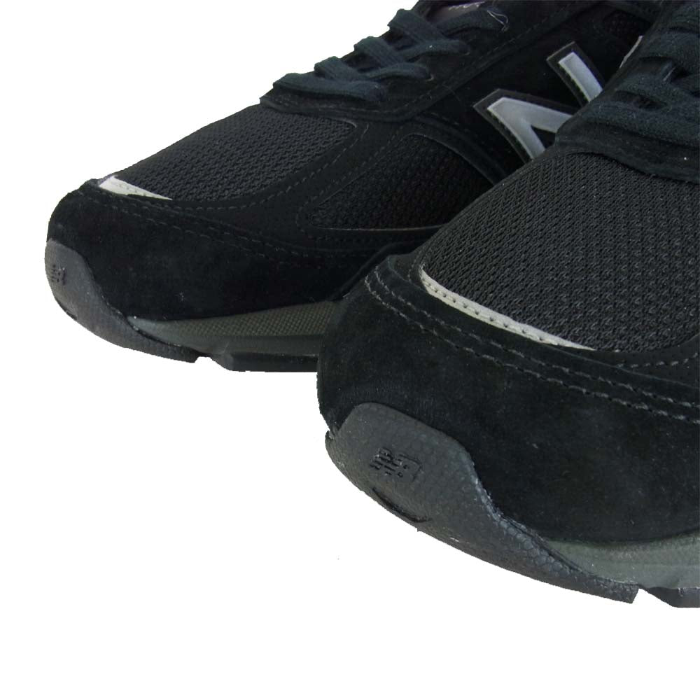 NEW BALANCE ニューバランス M990BK5 USA製 M990 BK5 ブラック ブラック系 27cm【極上美品】【中古】