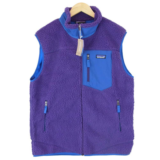 patagonia パタゴニア 20AW 23048 Classic Retro-X Vest クラシック レトロX ベスト Purple L【新古品】【未使用】【中古】
