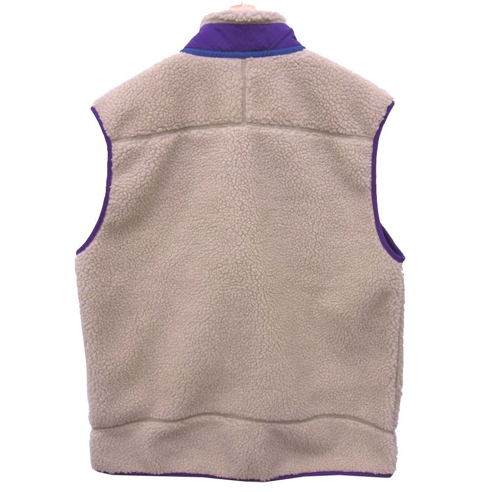 patagonia パタゴニア 20AW 23048 Classic Retro-X Vest クラシック レトロX ベスト Pelican w/Purple L【新古品】【未使用】【中古】