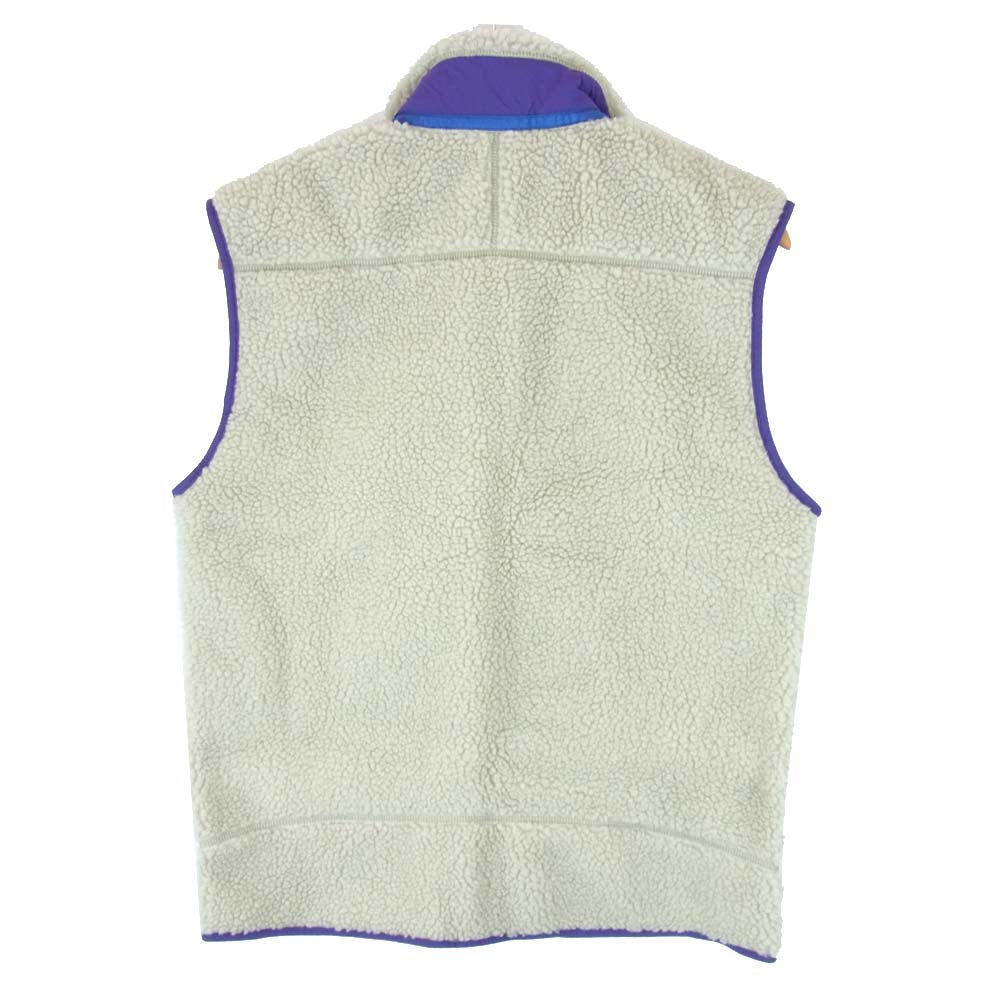 patagonia パタゴニア 20AW 23048 Classic Retro-X Vest クラシック レトロX ベスト Pelican w/Purple M【新古品】【未使用】【中古】