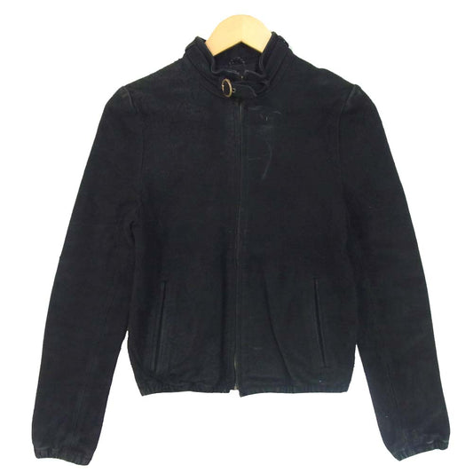 MIHARA YASUHIRO ミハラヤスヒロ レザー スエード ブルゾン ブラック系 サイズ表記無し【中古】