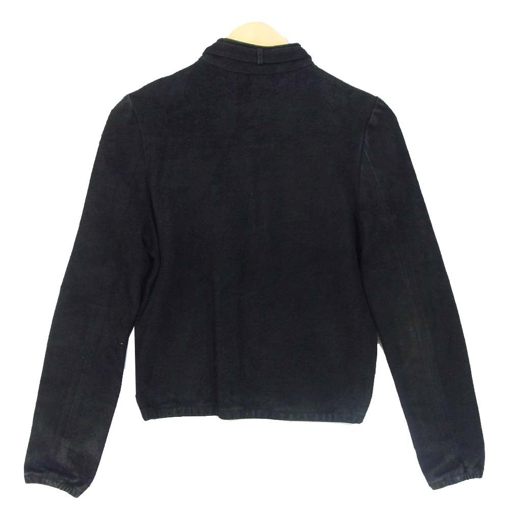 MIHARA YASUHIRO ミハラヤスヒロ レザー スエード ブルゾン ブラック系 サイズ表記無し【中古】