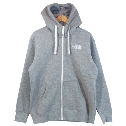 THE NORTH FACE ノースフェイス NT11530 国内正規品 Rearview FullZip Hoodie リアビュー フルジップ フーディ グレー系 M【美品】【中古】