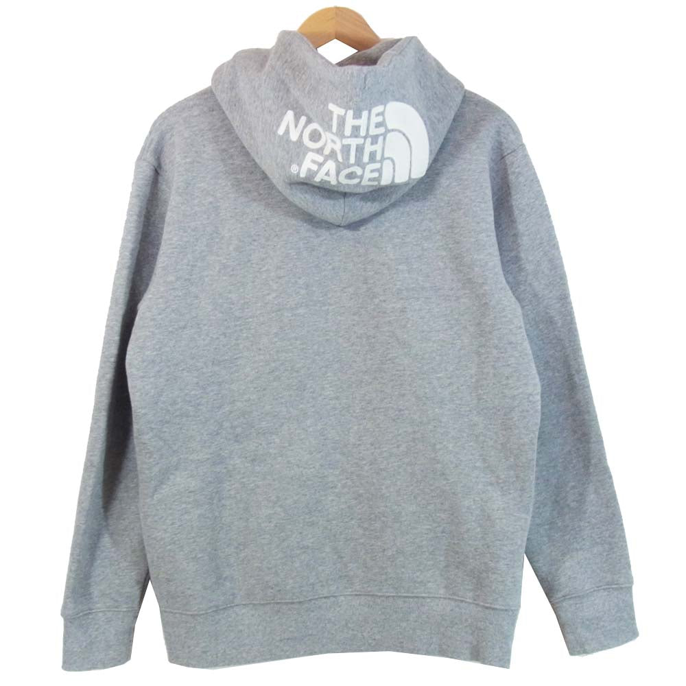 THE NORTH FACE ノースフェイス NT11530 国内正規品 Rearview FullZip Hoodie リアビュー フルジップ フーディ グレー系 M【美品】【中古】