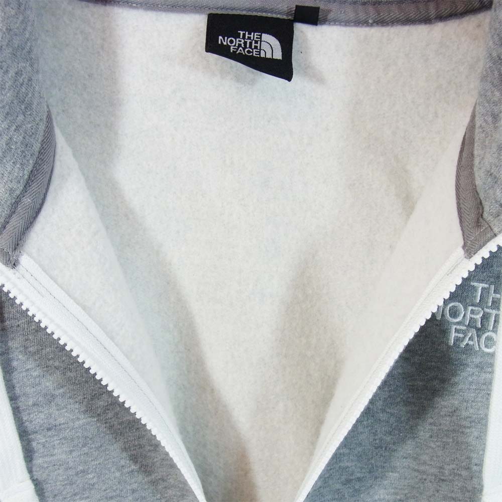 THE NORTH FACE ノースフェイス NT11530 国内正規品 Rearview FullZip Hoodie リアビュー フルジップ フーディ グレー系 M【美品】【中古】
