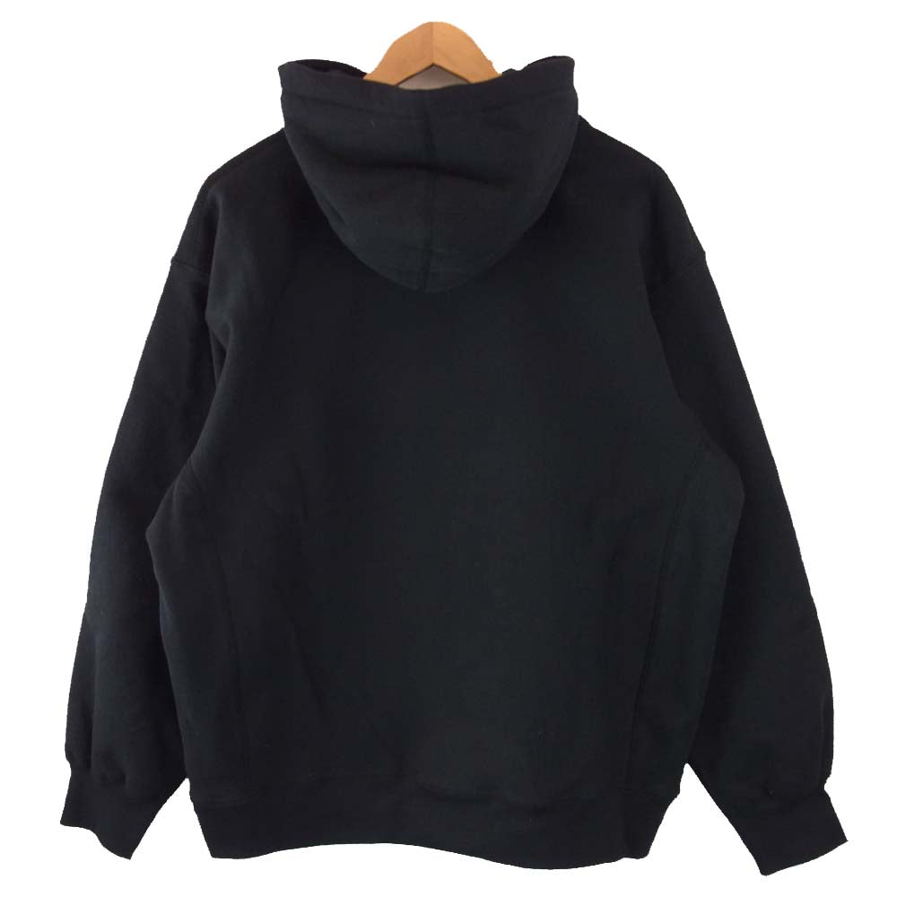 Supreme シュプリーム 20AW レシート付属 Cross Box Logo Hooded Sweatshirt クロス ボックス ロゴ フーデッド スウェット フーディ ブラック系 L【極上美品】【中古】