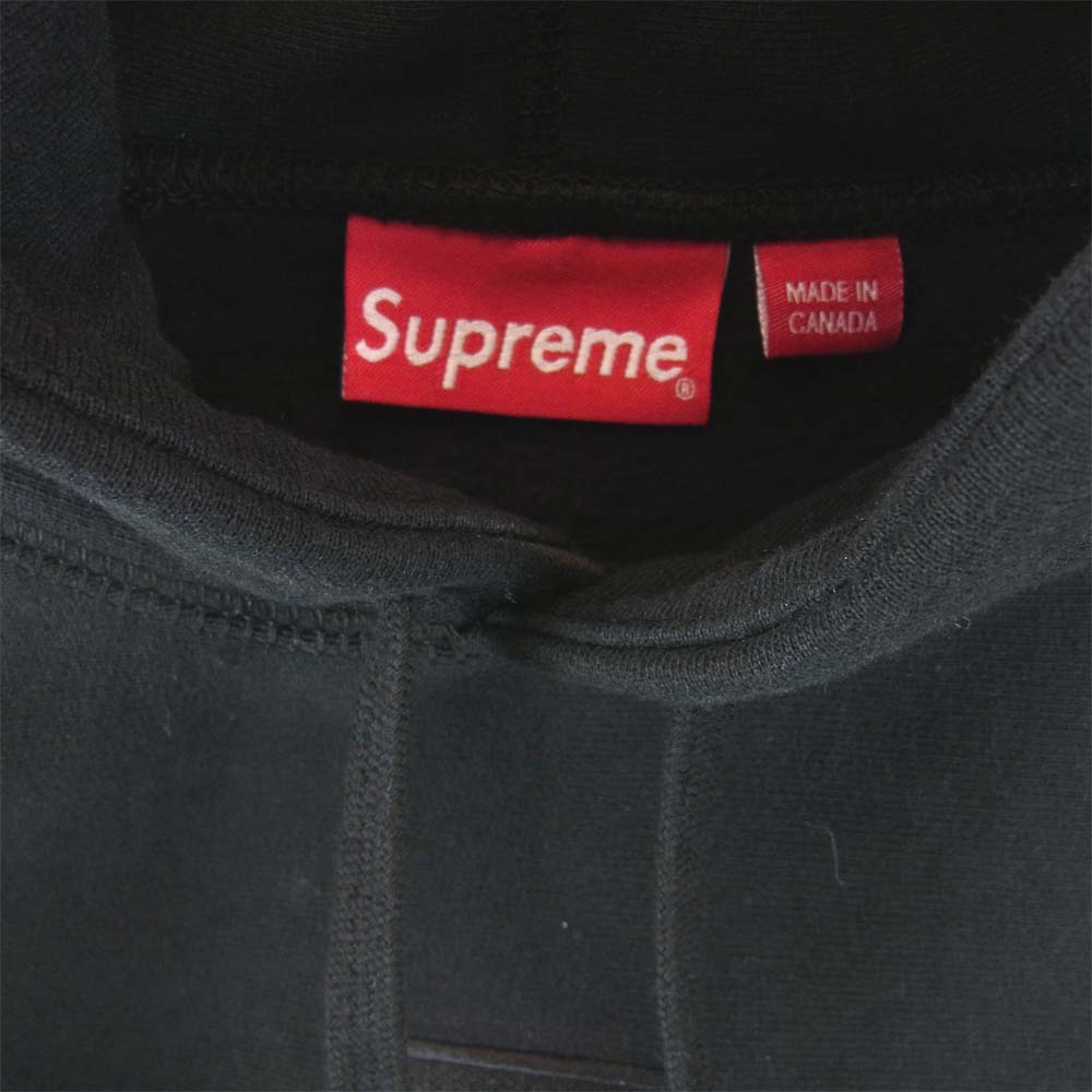 Supreme シュプリーム 20AW レシート付属 Cross Box Logo Hooded Sweatshirt クロス ボックス ロゴ フーデッド スウェット フーディ ブラック系 L【極上美品】【中古】
