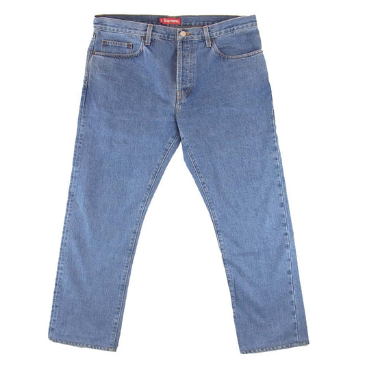 Supreme シュプリーム 17AW Stone Washed Slim Jeans ブルー系 36【美品】【中古】