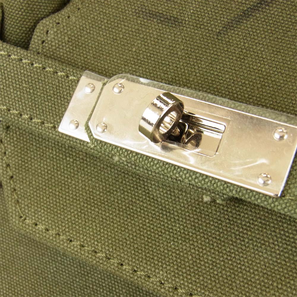 レディメイド Travel Bag トラベルバッグ バーキン型40 ハンドバッグ カーキ系【新古品】【未使用】【中古】