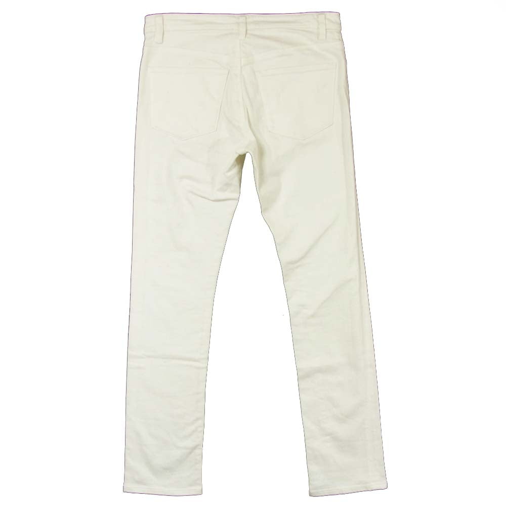 UNUSED アンユーズド UW0315 ストレートパンツ コットン 日本製 ホワイト系 1【中古】
