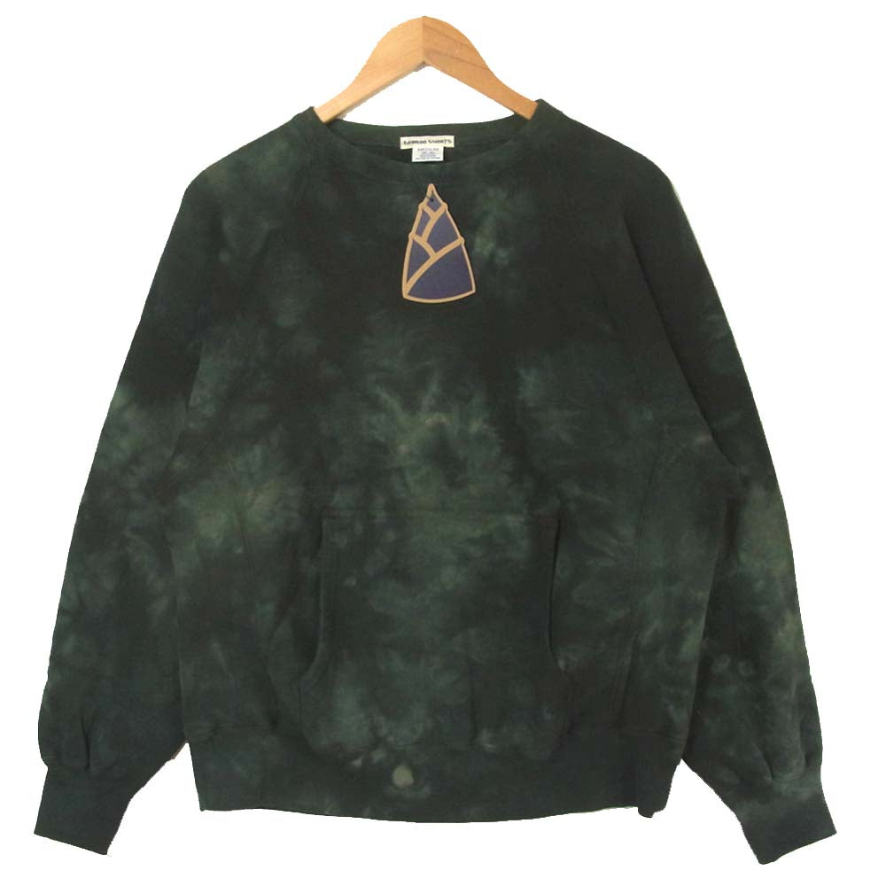 バンブーシュート 20ABBS2001006 TIE-DYE RW CREWNECK SWEAT タイダイ リバースウィーブ クルーネック スウェット BLACK ブラック系 M【新古品】【未使用】【中古】