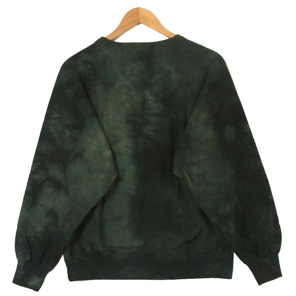 バンブーシュート 20ABBS2001006 TIE-DYE RW CREWNECK SWEAT タイダイ リバースウィーブ クルーネック スウェット BLACK ブラック系 M【新古品】【未使用】【中古】
