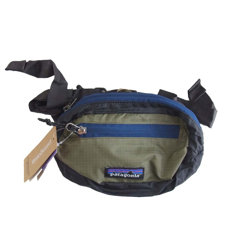 patagonia パタゴニア 49447 Ultralight Black Hole Mini Hip Pack ウルトラライト ブラック ホール ミニ ヒップ パック カーキ系【新古品】【未使用】【中古】