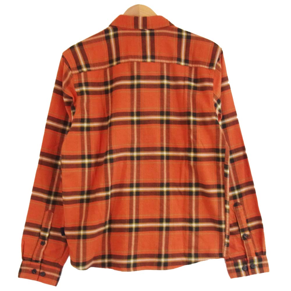 patagonia パタゴニア 54020 Lightweight Fjord Flannel Shirt ライトウェイト フィヨルド フランネル シャツ オレンジ系 S【新古品】【未使用】【中古】