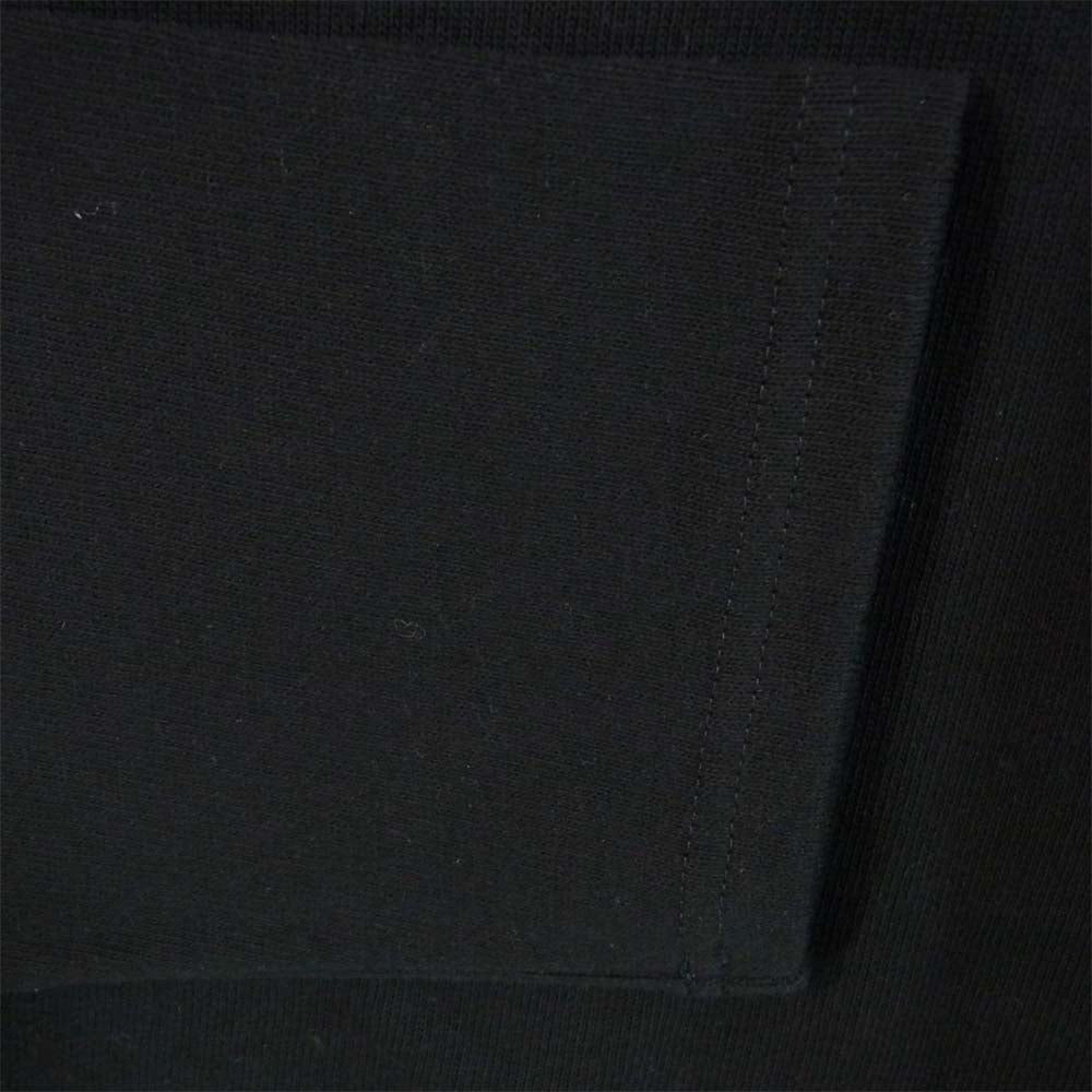 SAINT JAMES セントジェームス HOODED T-SHIRT フーデッド Ｔシャツ 長袖 NOIR ブラック系 T5【新古品】【未使用】【中古】