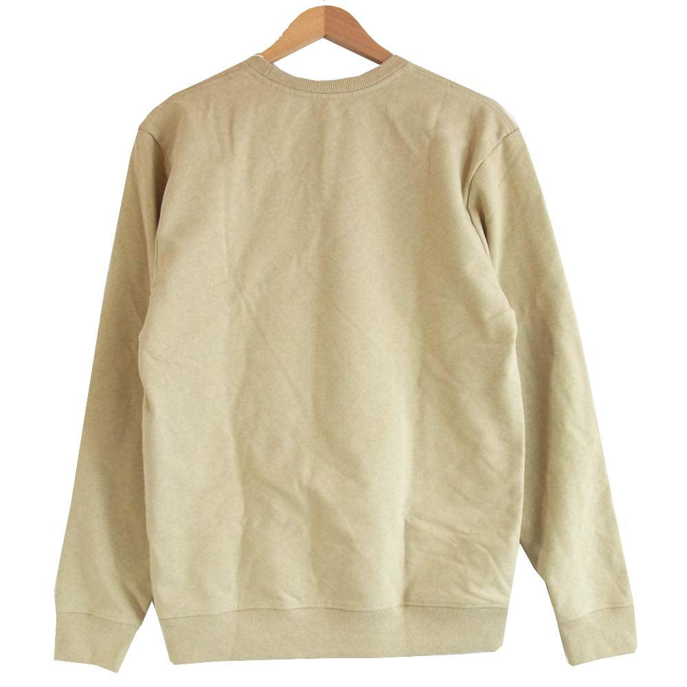 patagonia パタゴニア 39543 P-6 Label Uprisal Crew Sweatshirt ラベル アップライザル クルー スウェットシャツ ベージュ系 M【新古品】【未使用】【中古】