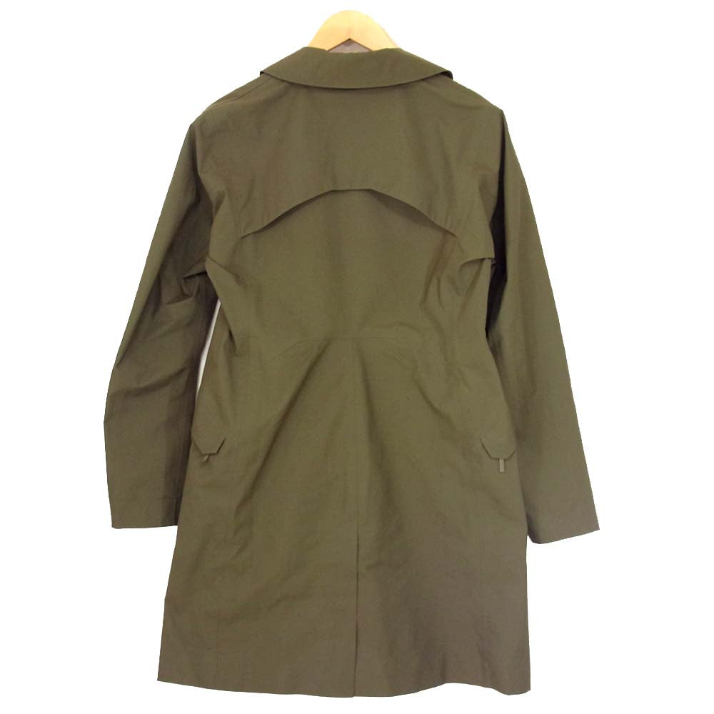 ARC'TERYX アークテリクス NILA TRENCH COAT GORE-TEX ゴアテックス ナイロン トレンチ コート カーキ系 M【中古】
