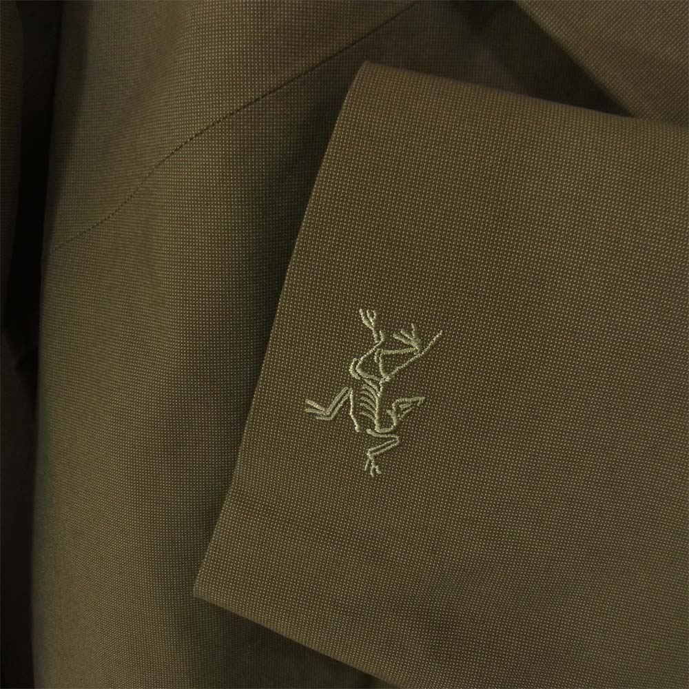 ARC'TERYX アークテリクス NILA TRENCH COAT GORE-TEX ゴアテックス ナイロン トレンチ コート カーキ系 M【中古】