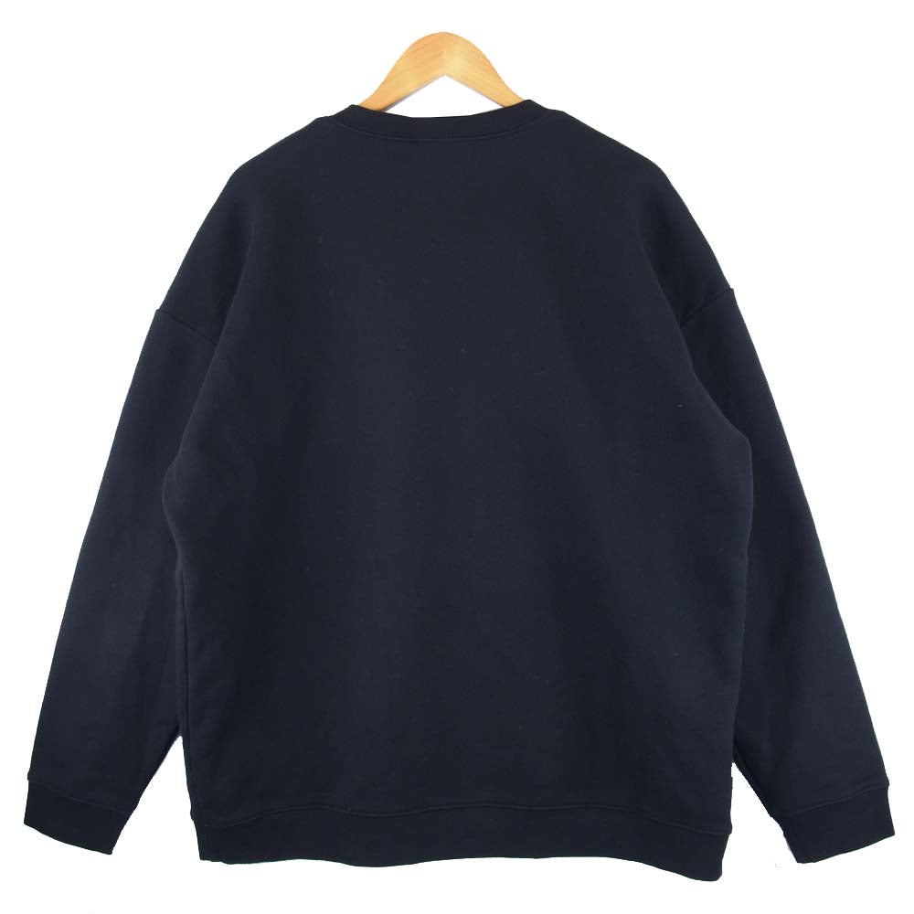 CHROME HEARTS クロムハーツ（原本無） ロゴ 刺繍 スウェット ブラック系 S【中古】