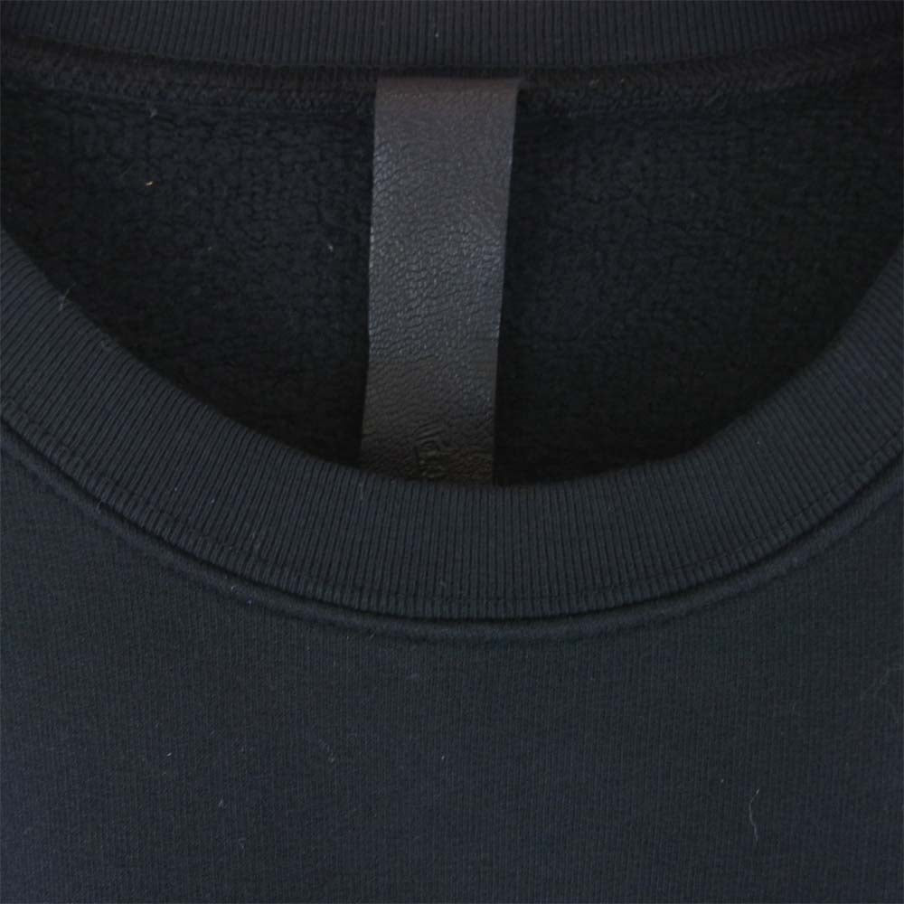 CHROME HEARTS クロムハーツ（原本無） ロゴ 刺繍 スウェット ブラック系 S【中古】