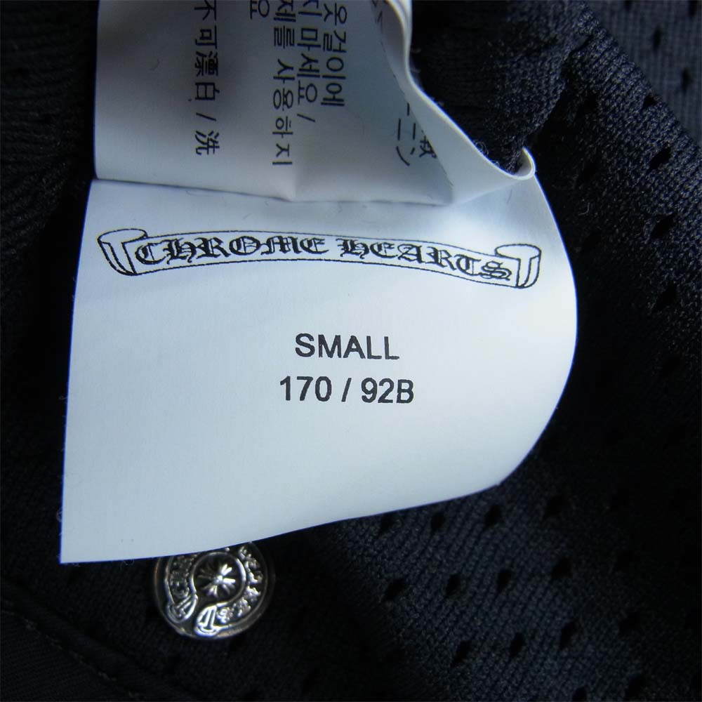 CHROME HEARTS クロムハーツ（原本無） 海外インボイス付属 RIGGINS FBRC クロス プリント コーチジャケット ブラック系 S【中古】