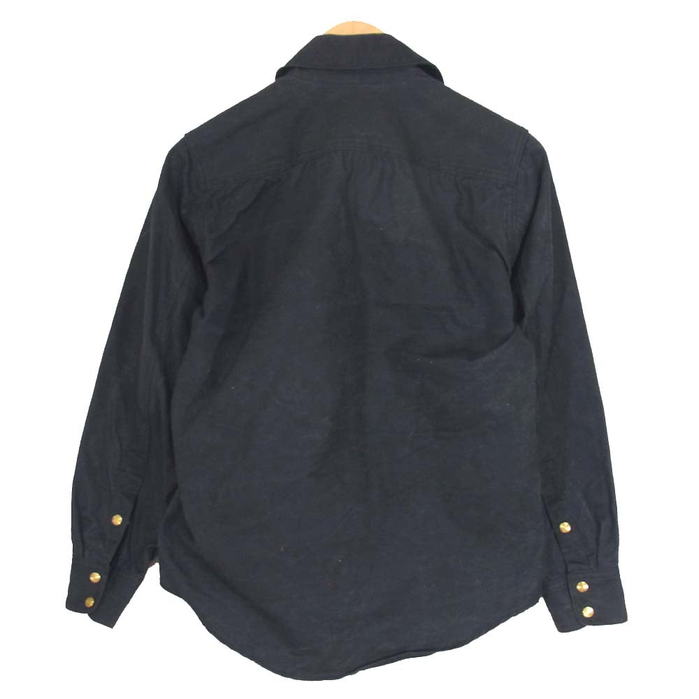 シップジョン USA製 Wills Jacket ウィルズ ワックスコットン ジャケット ブラック系 40【中古】