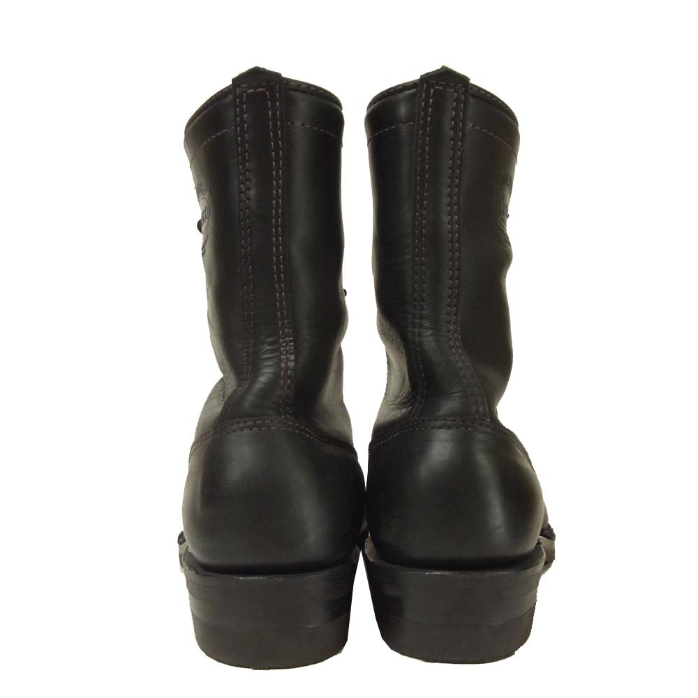 WESCO ウエスコ 100周年 WJ STANDARD Warren ウォーレン ブーツ ブラック系 9.5E【美品】【中古】