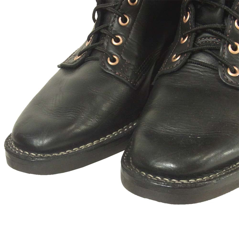 WESCO ウエスコ 100周年 WJ STANDARD Warren ウォーレン ブーツ ブラック系 9.5E【美品】【中古】
