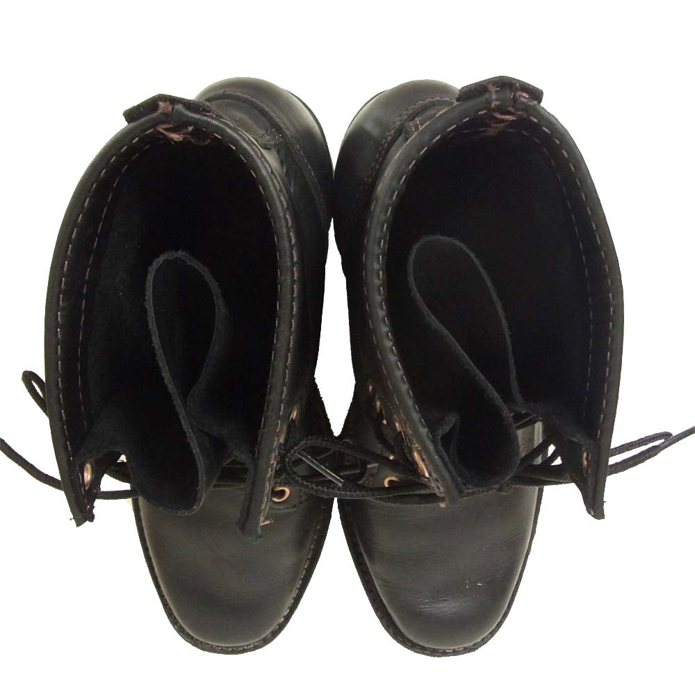 WESCO ウエスコ 100周年 WJ STANDARD Warren ウォーレン ブーツ ブラック系 9.5E【美品】【中古】