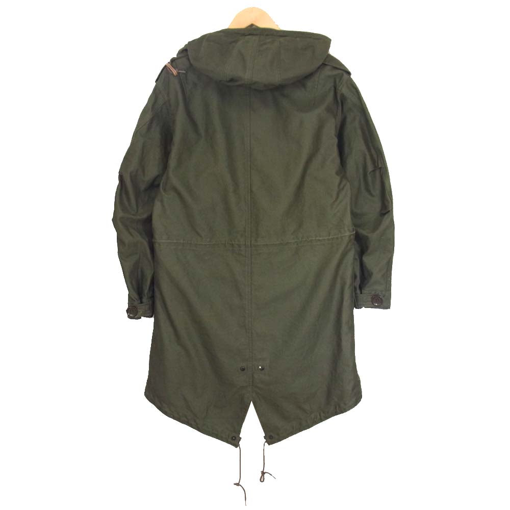 The REAL McCOY'S ザリアルマッコイズ MJ17118 M-1951 PARKA モッズコート フィールドパーカー フィッシュテール カーキ系 M【中古】