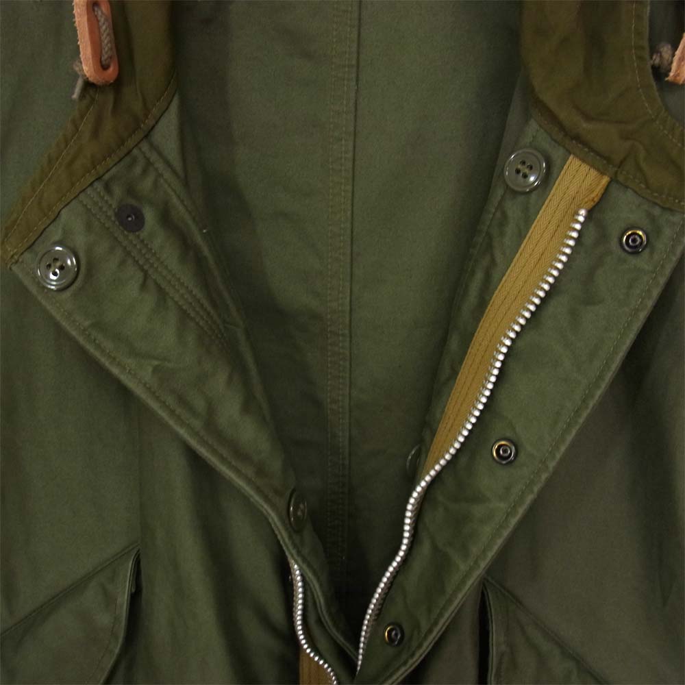The REAL McCOY'S ザリアルマッコイズ MJ17118 M-1951 PARKA モッズコート フィールドパーカー フィッシュテール カーキ系 M【中古】