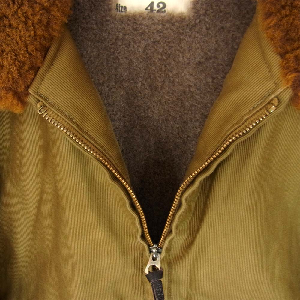 The REAL McCOY'S ザリアルマッコイズ NXsx88197 N-1 デッキ ジャケット カーキ系 42【中古】