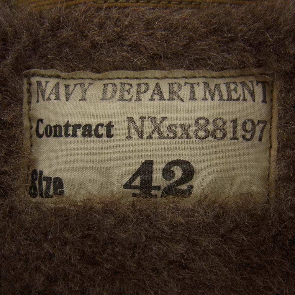 The REAL McCOY'S ザリアルマッコイズ NXsx88197 N-1 デッキ ジャケット カーキ系 42【中古】
