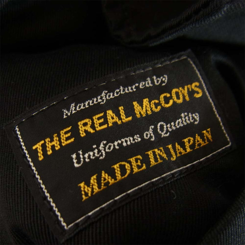 The REAL McCOY'S ザリアルマッコイズ MJ18008 US COASTGUARD OVERCOAT オーバー コート ブラック系 40【中古】