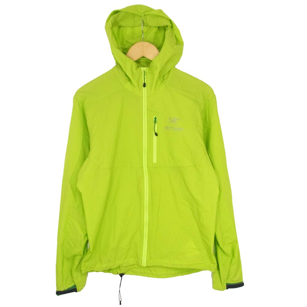 ARC'TERYX アークテリクス 13647 Squamish Hoody スコーミッシュ フーディ ナイロン ジャケット グリーン系 XS【中古】