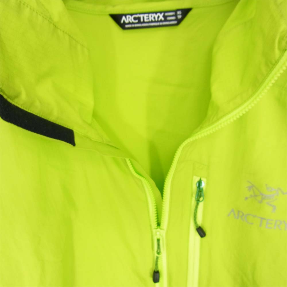 ARC'TERYX アークテリクス 13647 Squamish Hoody スコーミッシュ フーディ ナイロン ジャケット グリーン系 XS【中古】