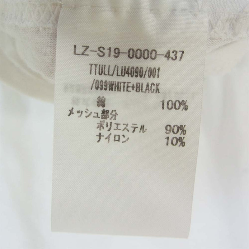 ルッツヒュエル LZ-S19-0000-437 TTULL  袖レース切替 Tシャツ ホワイト系 サイズ表記無し【美品】【中古】