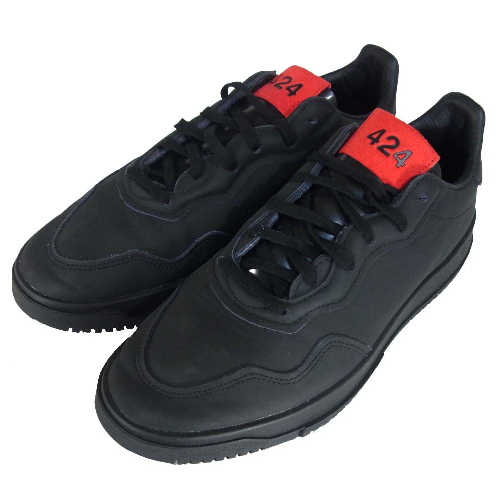 adidas アディダス × 424 フォートゥーフォー EG3729 SC PREMIERE LIMITED EDITION for CONSORTIUM コンソーシアム リミテッドエディション ブラック系 US9.5【美品】【中古】