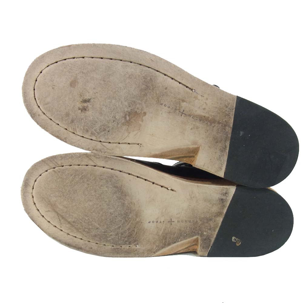 ピーターソンストゥ―プ 20SS V1 NIKE AIR FORCE MID 再構築 リメイク スニーカー ブラック系 US10【美品】【中古】