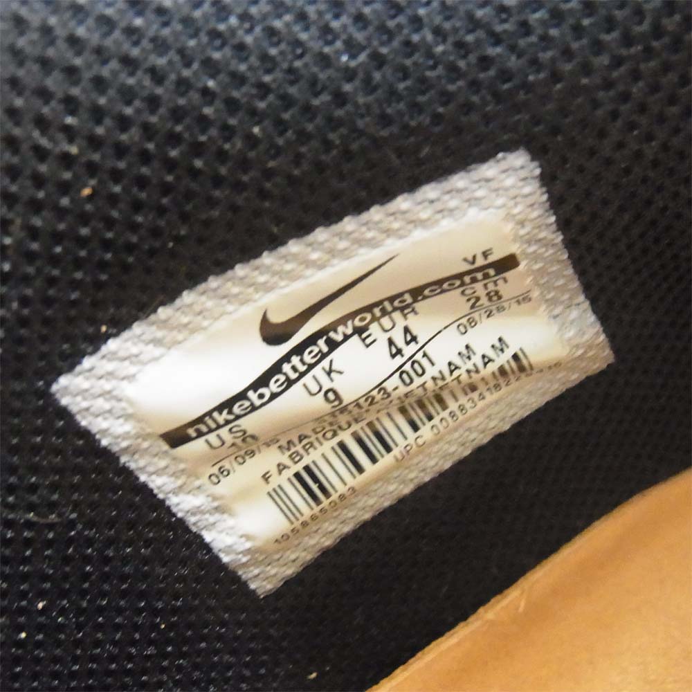 ピーターソンストゥ―プ 20SS V1 NIKE AIR FORCE MID 再構築 リメイク スニーカー ブラック系 US10【美品】【中古】