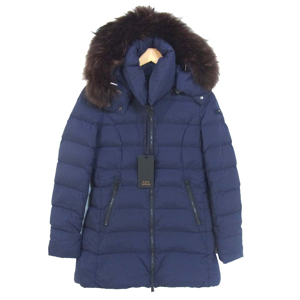 TATRAS タトラス LTA7SH44492 SHIPS別注 CERAMICA ダウン コート ブルー系 2【美品】【中古】