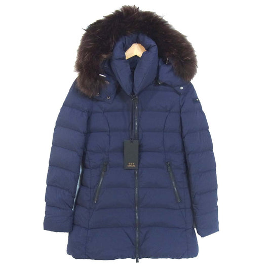 TATRAS タトラス LTA7SH44492 SHIPS別注 CERAMICA ダウン コート ブルー系 2【美品】【中古】