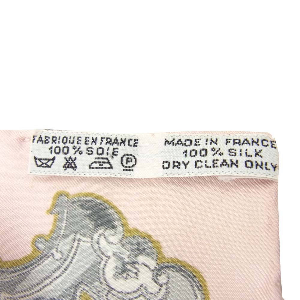 HERMES エルメス カレ 90 スカーフ キー モチーフ マルチカラー系【中古】