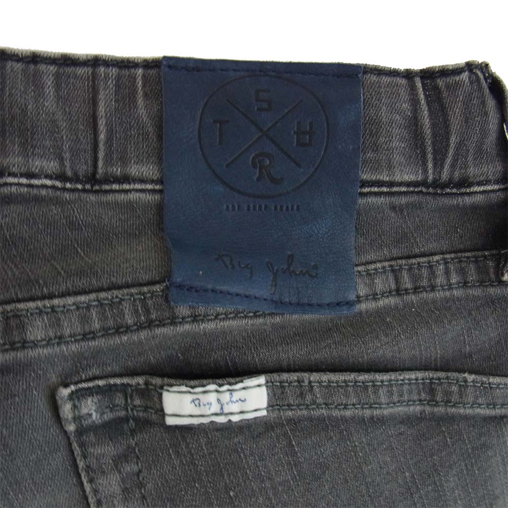 BIG JOHN ビッグジョン MXSR01M SURT サート ストレッチ デニムパンツ グレー系 L【中古】