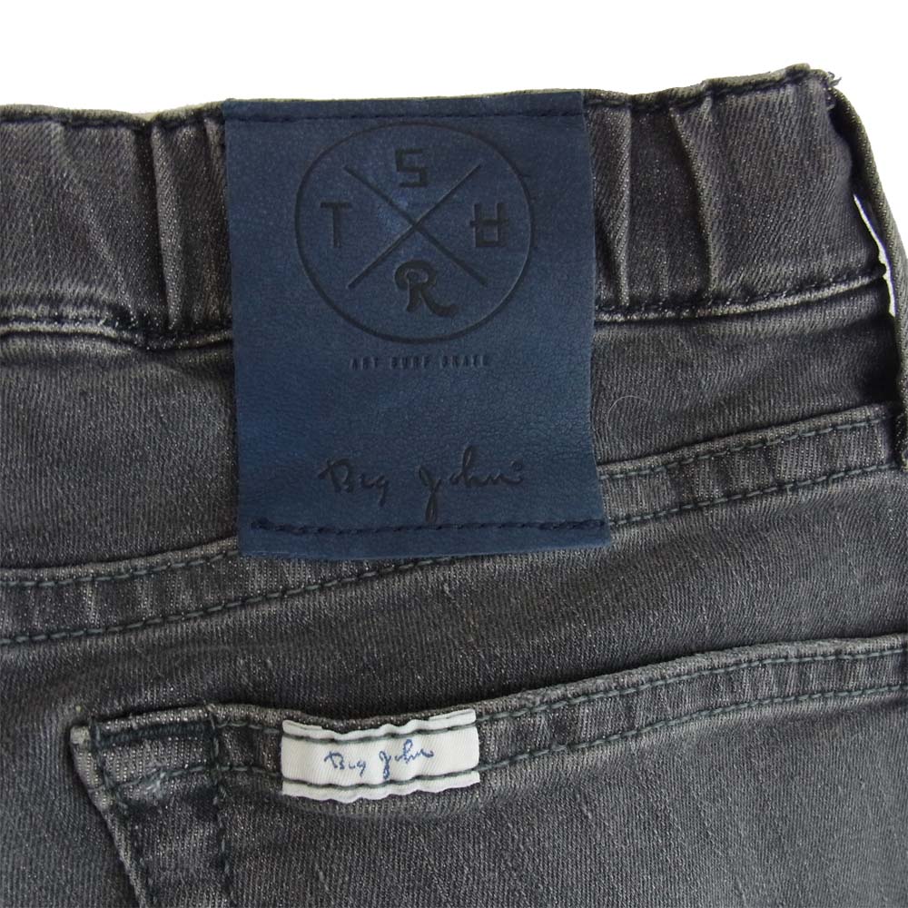 BIG JOHN ビッグジョン MXSR01M SURT サート ストレッチ デニムパンツ グレー系 L【中古】